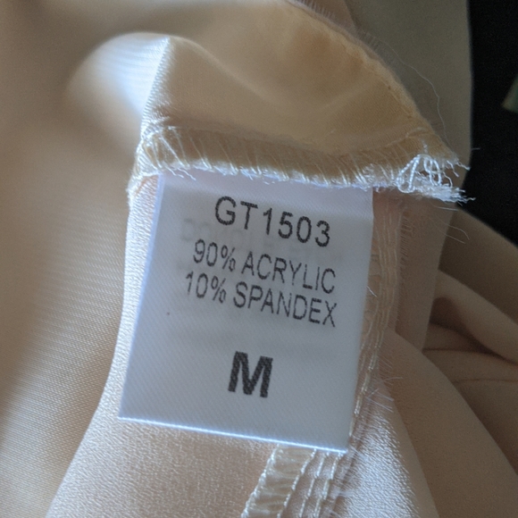 Nordstrom Tov | NWT altered mesh leather top med - Picture 4 of 6